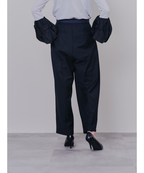 ミュウミュウ miumiu RN96339 CA34767 ロング丈 パンツ スラックス 40