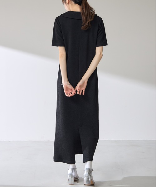 tシャツ 「ZOZO限定」ふくれジャガードポロワンピース レディース &. NOSTALGIA tシャツ 「ZOZO限定」ふくれジャガードポロ