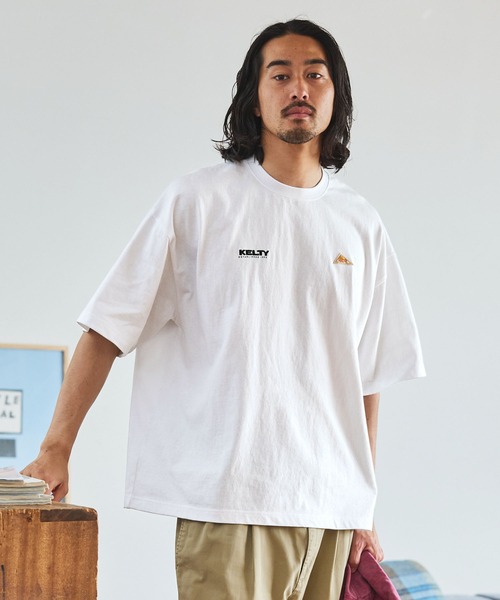 【KELTY/ケルティー】Urban Pocket T-shirt/USAコット KELTY tシャツ KELTY/ケルティ 別注 USAコットン ダブルロゴ刺繍