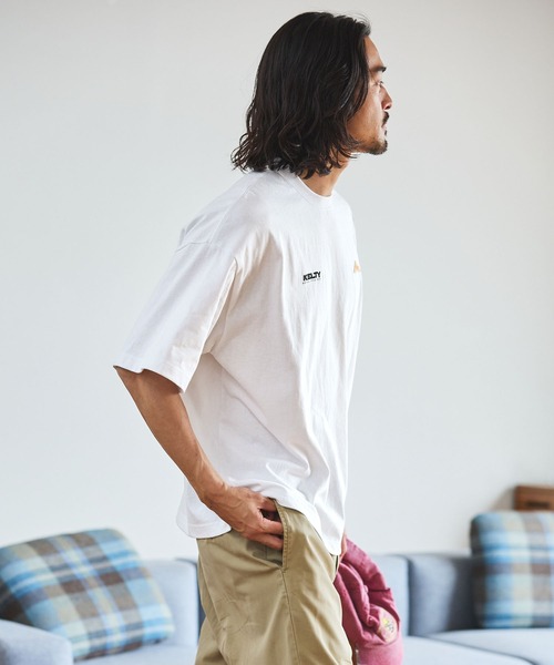 【KELTY/ケルティー】Urban Pocket T-shirt/USAコット KELTY tシャツ KELTY/ケルティ 別注 USAコットン ダブルロゴ刺繍