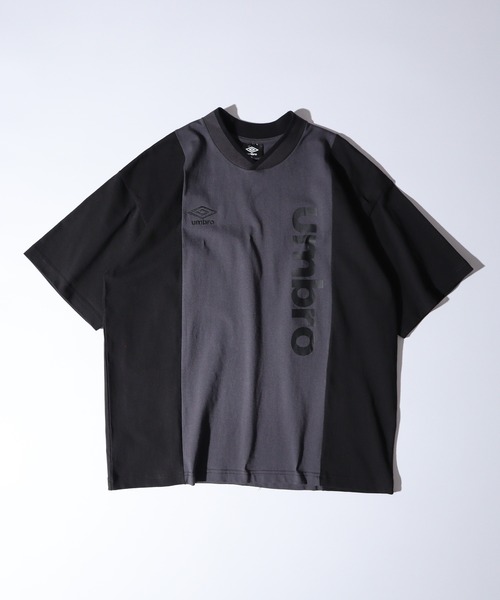 UMBRO アンブロ ポロTシャツ ブロックコア切替 UMBRO(アンブロ) アンブロ（UMBRO）切替半袖Tシャツ メンズ