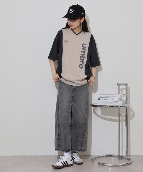 umbro tシャツ UMBRO アンブロ 切り替え プリントスポーツTEE