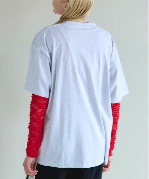 MAISON SPECIAL tシャツ Flower Photo Oversized T-shirt