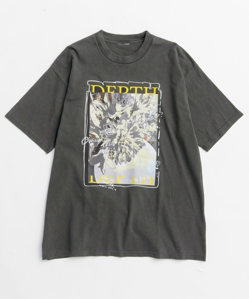 MAISON SPECIAL tシャツ Flower Photo Oversized T-shirt