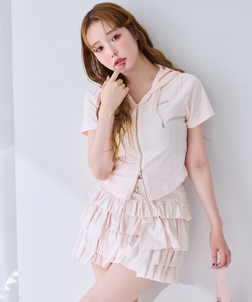 one after another NICE CLAUP パーカー セットアップで着られる