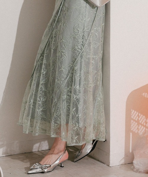 DONOBAN（ドノバン） ドレス 「ANDRESD」wave piping frare dress