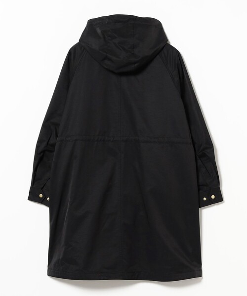 極美品 アイシービー 撥水 大きいサイズ44 ロングマウンテンパーカー 黒 B：MING by BEAMS（ビーミング by ビームス） マウンテンパーカー
