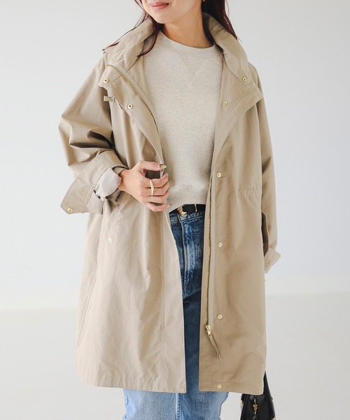 BEAMS」 マウンテンパーカー M ベージュ メンズ WOOLRICH＞マウンテン 