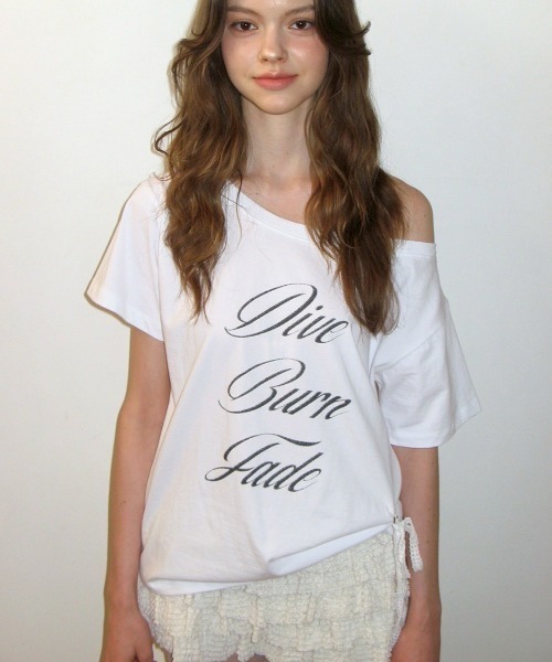 トップス CRANK LACE STRING OFF SHOULDER TOP WHITE CRANK（JACKALL） tシャツ 「CRANK」LACE STRING OFF SHOULDER
