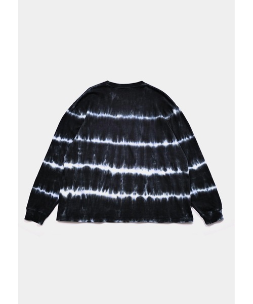 APPLEBUM（アップルバム） tシャツ Border Tie Dye L/S T-shirt メンズ