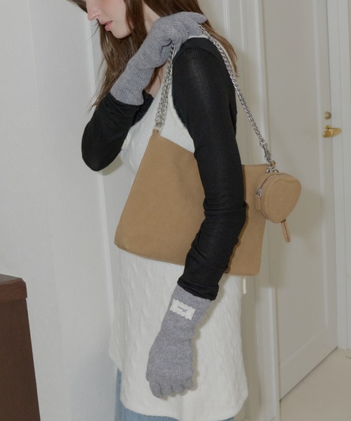 GIUNON ショルダーバッグ バッグ 2way heart chain bag / 2wayハート