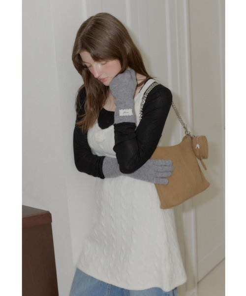 GIUNON ショルダーバッグ バッグ 2way heart chain bag / 2wayハート