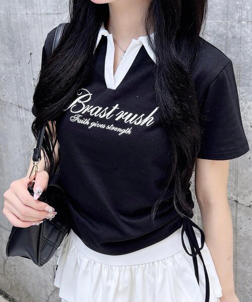 Cygne エンビトップス　黒　1度着用 Cygne エンビトップス 黒 1度着用 Cygne エンビトップス 黒 1度着用