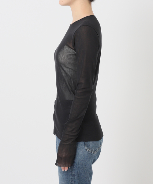 plage tシャツ 「追加」Mesh Sheer ロンT 4 レディース