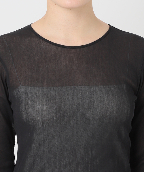plage tシャツ 「追加」Mesh Sheer ロンT 4 レディース