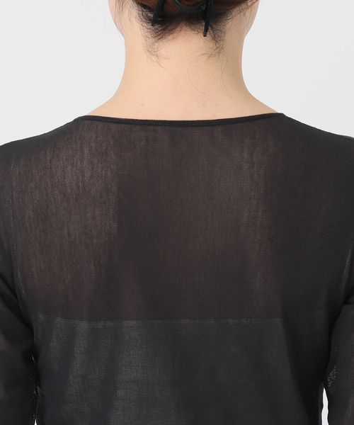 plage tシャツ 「追加」Mesh Sheer ロンT 4 レディース