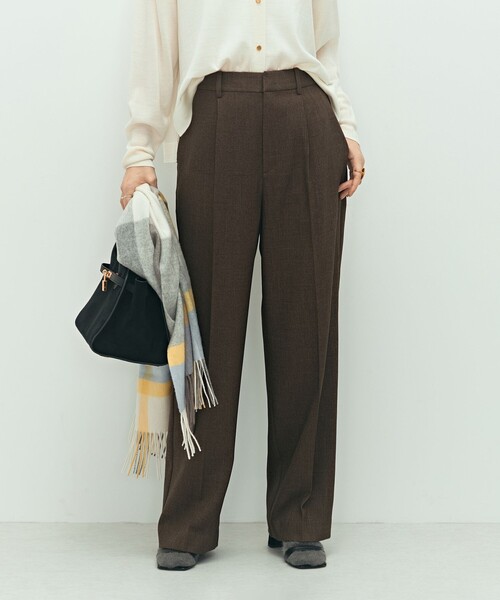 Nolley's ジレ、パンツ　セットアップ セットアップ対応》ウォッシャブルドットツッキリツータック
