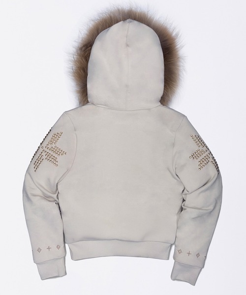 SCULPTOR（スカルプター） コート アウター Fur Trimming Hooded Zip