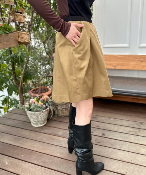 「AVIE」 チノパンツ 38 ベージュ レディース