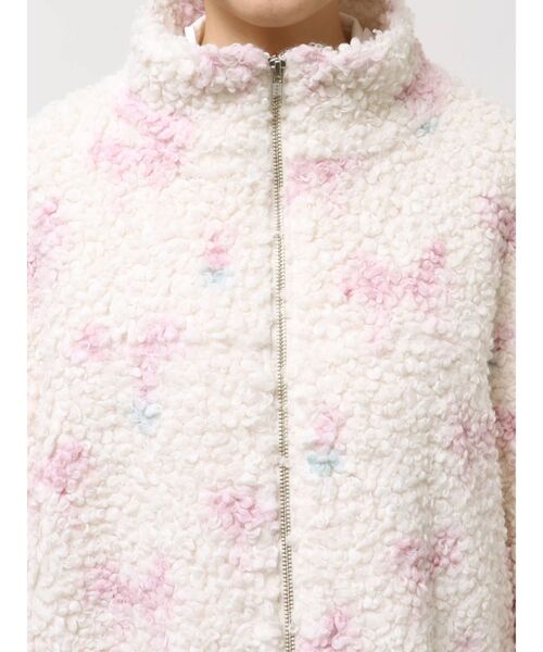 merry jenny（メリージェニー） ブルゾン アウター Fluffy Tulip Boa
