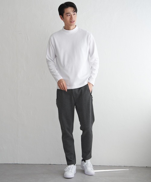 ikka（イッカ） パンツ 「セットアップ対応」ダブルフェイスカノコ