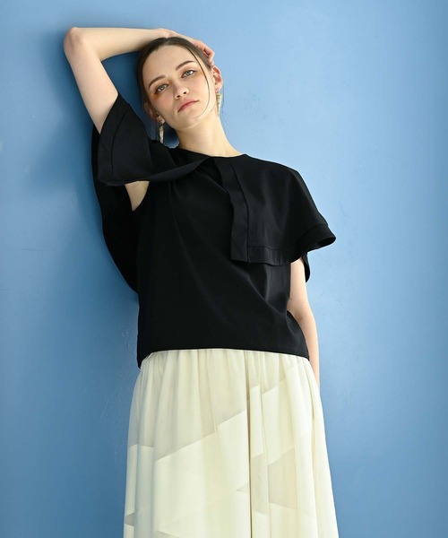 「RAW FUDGE」 ノースリーブトップス M オフホワイト レディース_画像3