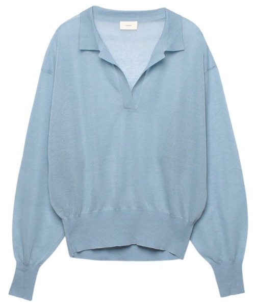 「CREDONA」 長袖ニット FREE ブルー系その他 レディース_画像9