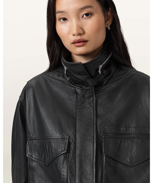 ALLSAINTS（オールセインツ） コート アウター CLAY FUNNEL NECK