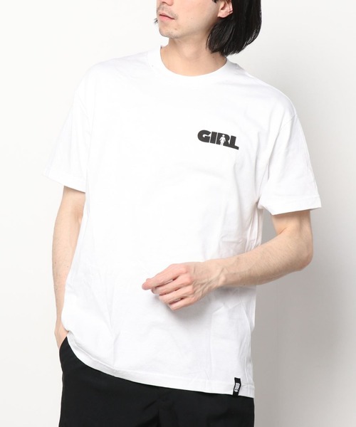 「GIRL」 半袖Tシャツ M ブラック メンズ_画像2