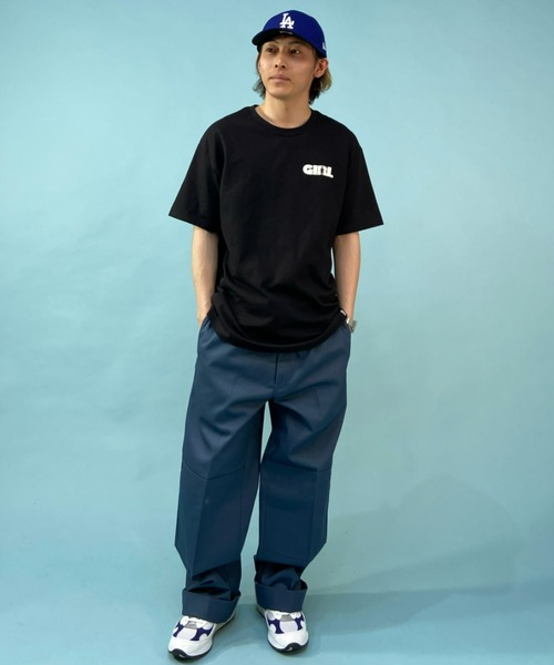 「GIRL」 半袖Tシャツ M ブラック メンズ_画像7