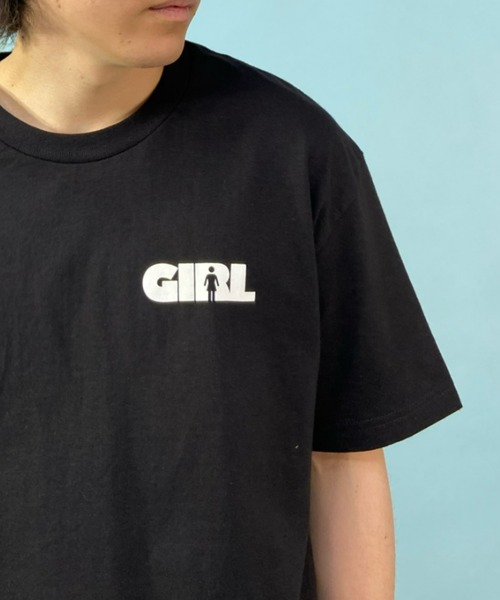 「GIRL」 半袖Tシャツ M ブラック メンズ_画像9