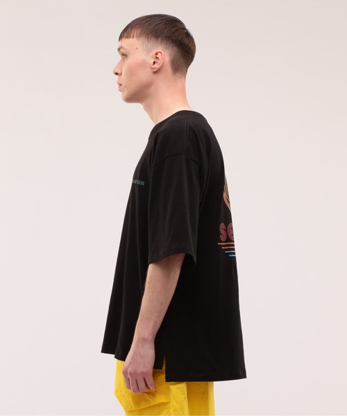 「MANASTASH」 半袖Tシャツ M ブラック メンズ_画像3