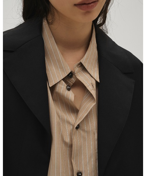 トレンチコート コート Wool100% Spring Coat レディースの画像