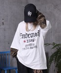 tシャツ フェイクレイヤード 袖 カモ柄 プリ...の詳細画像1
