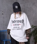 tシャツ フェイクレイヤード 袖 カモ柄 プリ...の詳細画像2