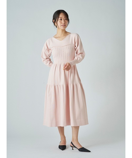 CELFORD（セルフォード） ニットワンピース 36 アイボリー レディース