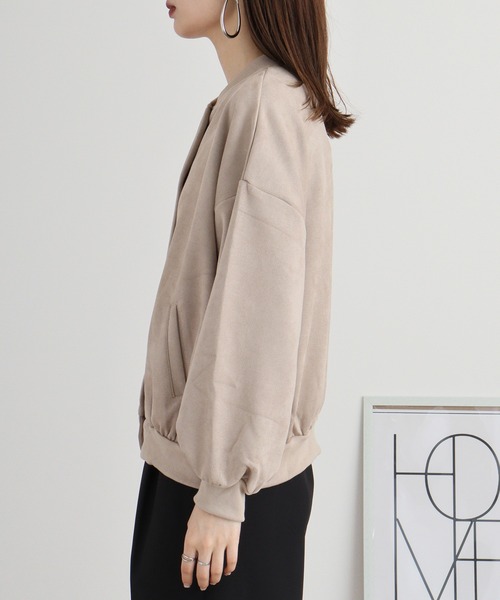 「mitis」 スタジャン M ブルーグレー レディース_画像7