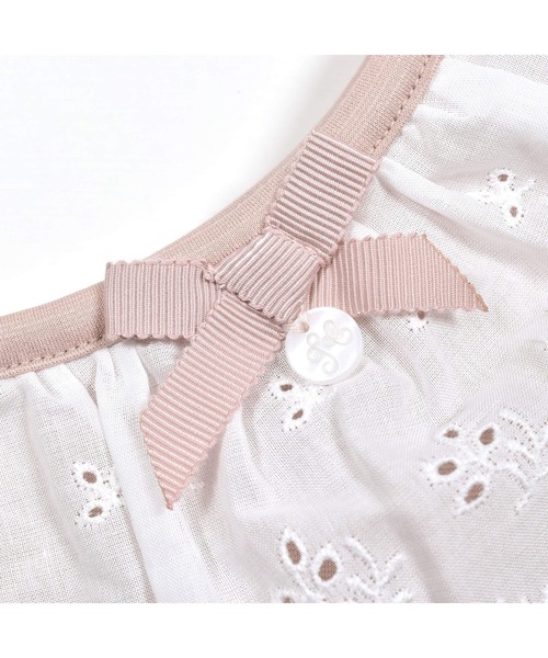 「Tartine et Chocolat」 「KIDS」ノースリーブワンピース 90 ピンク キッズ_画像5