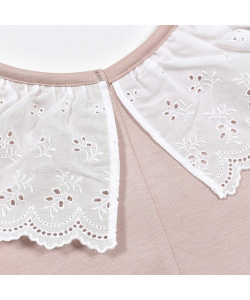 「Tartine et Chocolat」 「KIDS」ノースリーブワンピース 90 ピンク キッズ_画像9