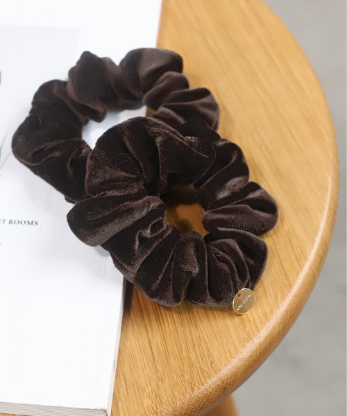 ANEMONE（アネモネ） シュシュ ベロアシュシュ「2本セット