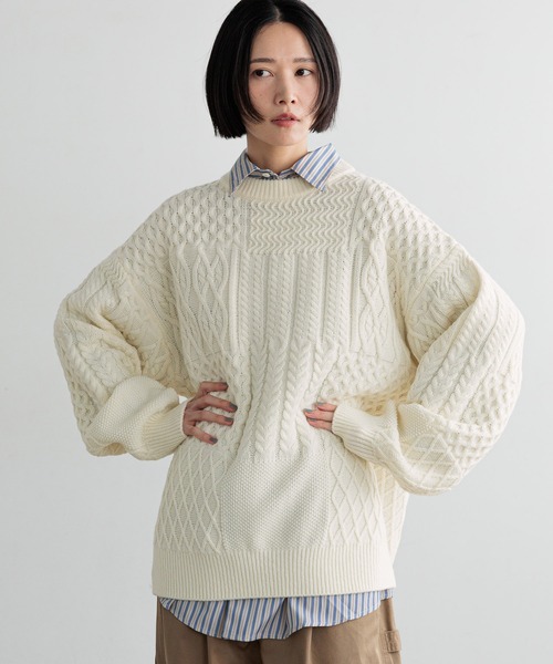 LOWRYS FARM（ローリーズファーム） セーター ニット 「LFM(U