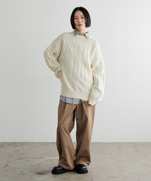 LOWRYS FARM（ローリーズファーム） セーター ニット 「LFM(U