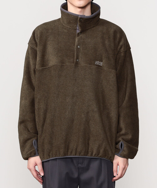 SEDAN ALL-PURPOSE tシャツ | Fleece Snap Pullover MEN メンズ