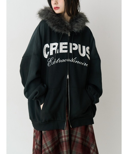 jouetie（ジュエティ） パーカー ファードッキングルーズフーディー