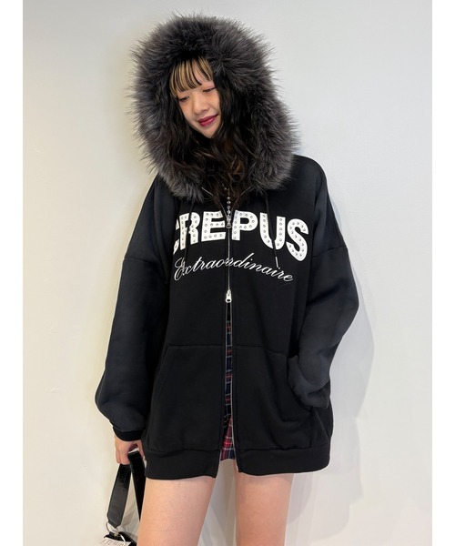 jouetie（ジュエティ） パーカー ファードッキングルーズフーディー