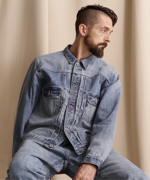 Schott N.Y.C（ショット） 「schott」 デニムジャケット L ブルー