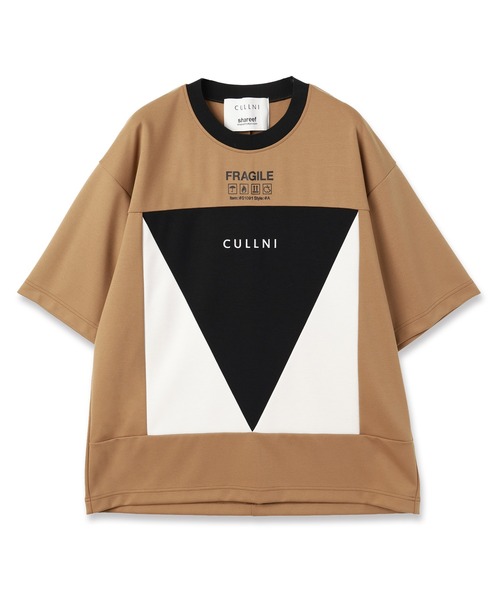 「CULLNI」 半袖Tシャツ「SHAREEFコラボ」 1 アッシュグレー メンズの画像