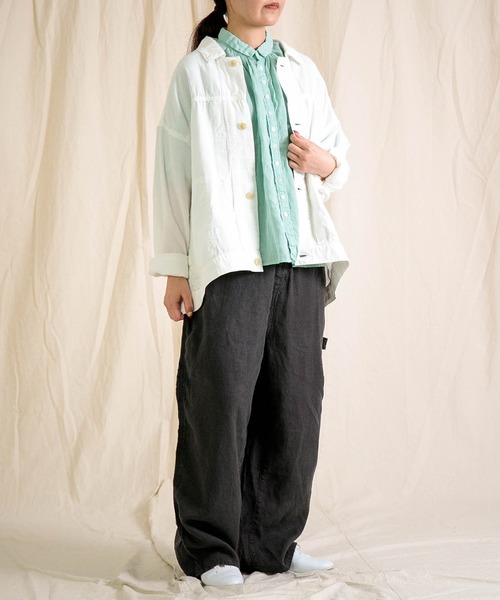 Brocante ブラウス シャツ 「Brocante / ブロカント」 リネン 