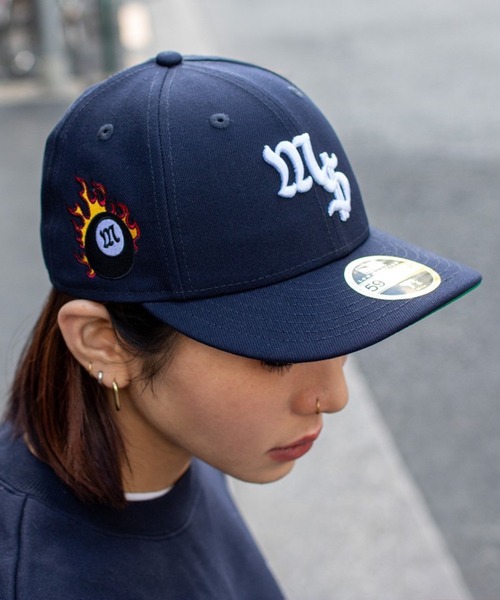 NEW ERA（ニューエラ） キャップ 7 3/8 ネイビー メンズ : ZOZOTOWN