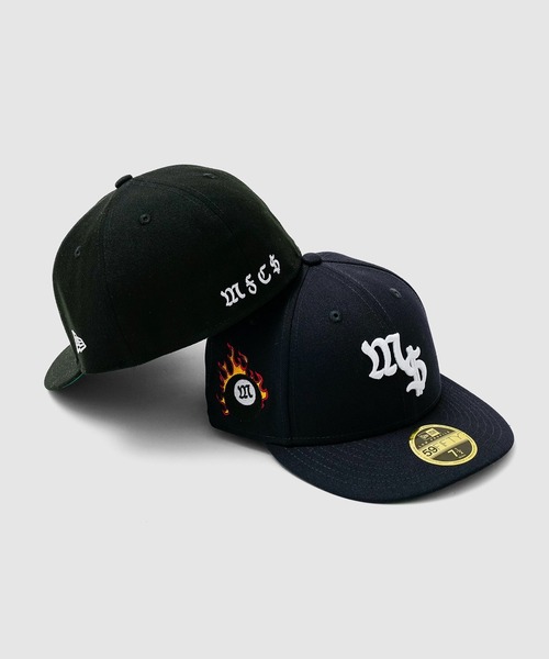 NEW ERA（ニューエラ） キャップ 7 3/8 ネイビー メンズ : ZOZOTOWN